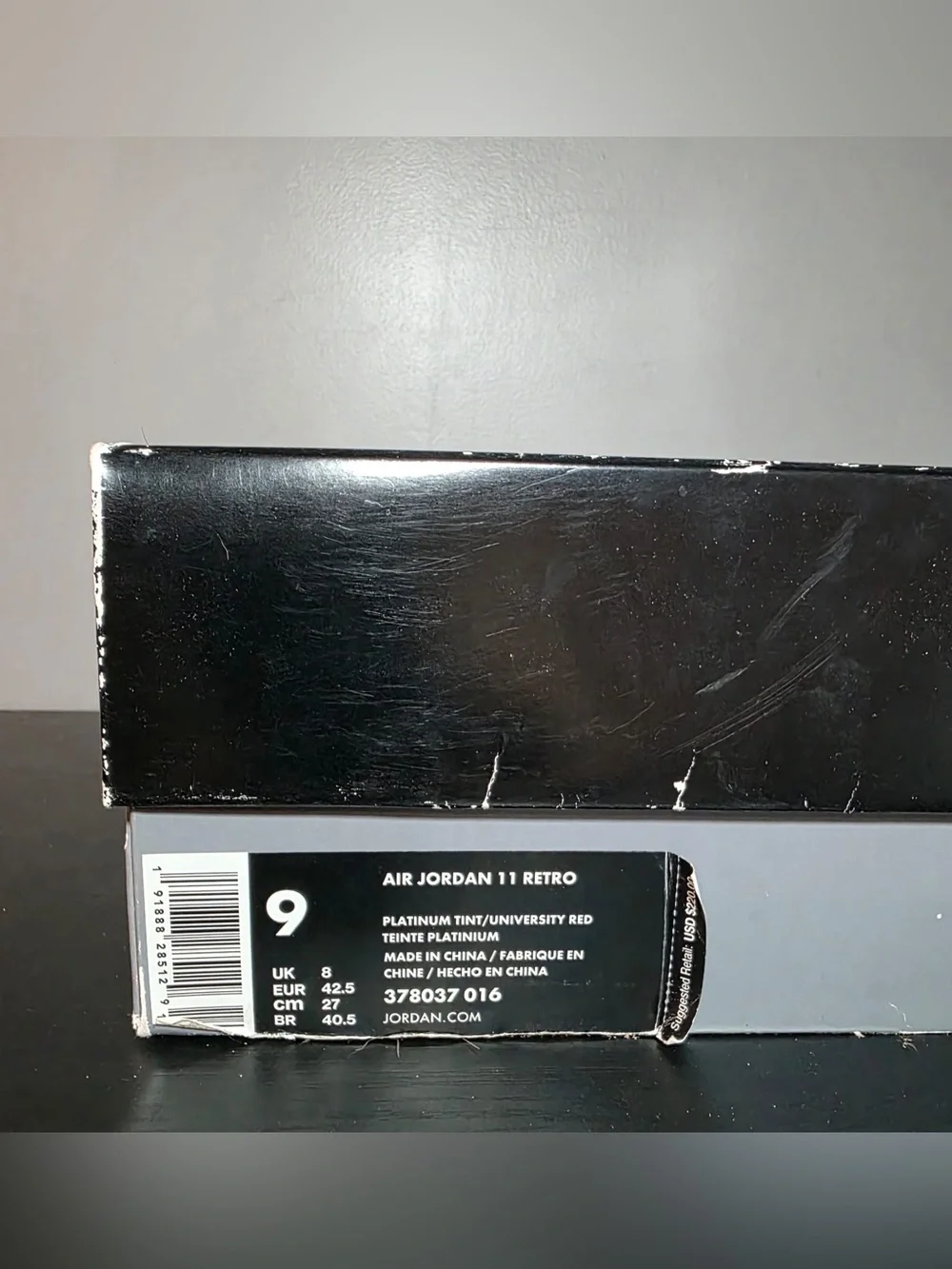 Size 9 - Air Jordan 11 Retro Platinum Tint